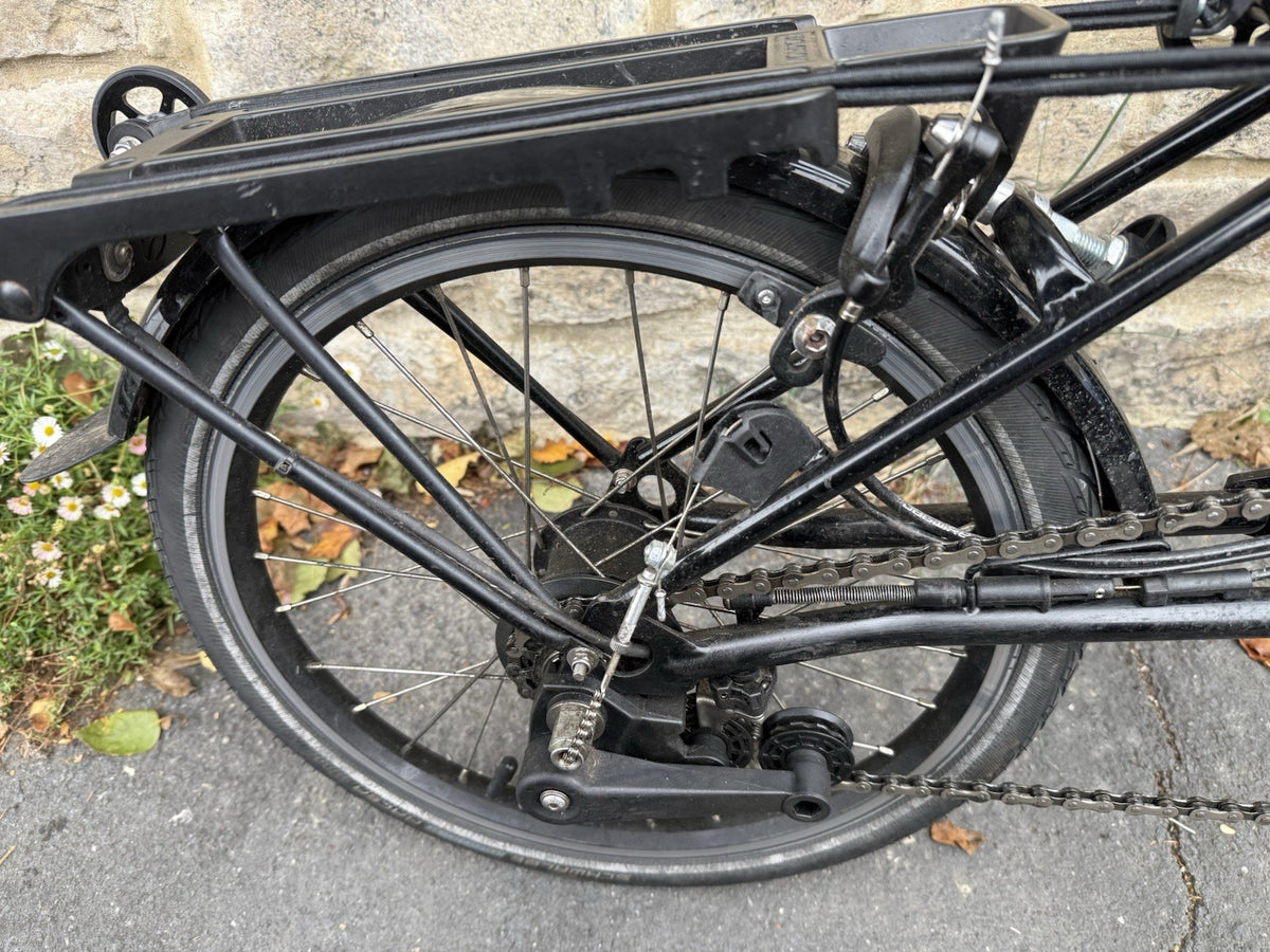 Brompton Folding Bike H6 L Black
