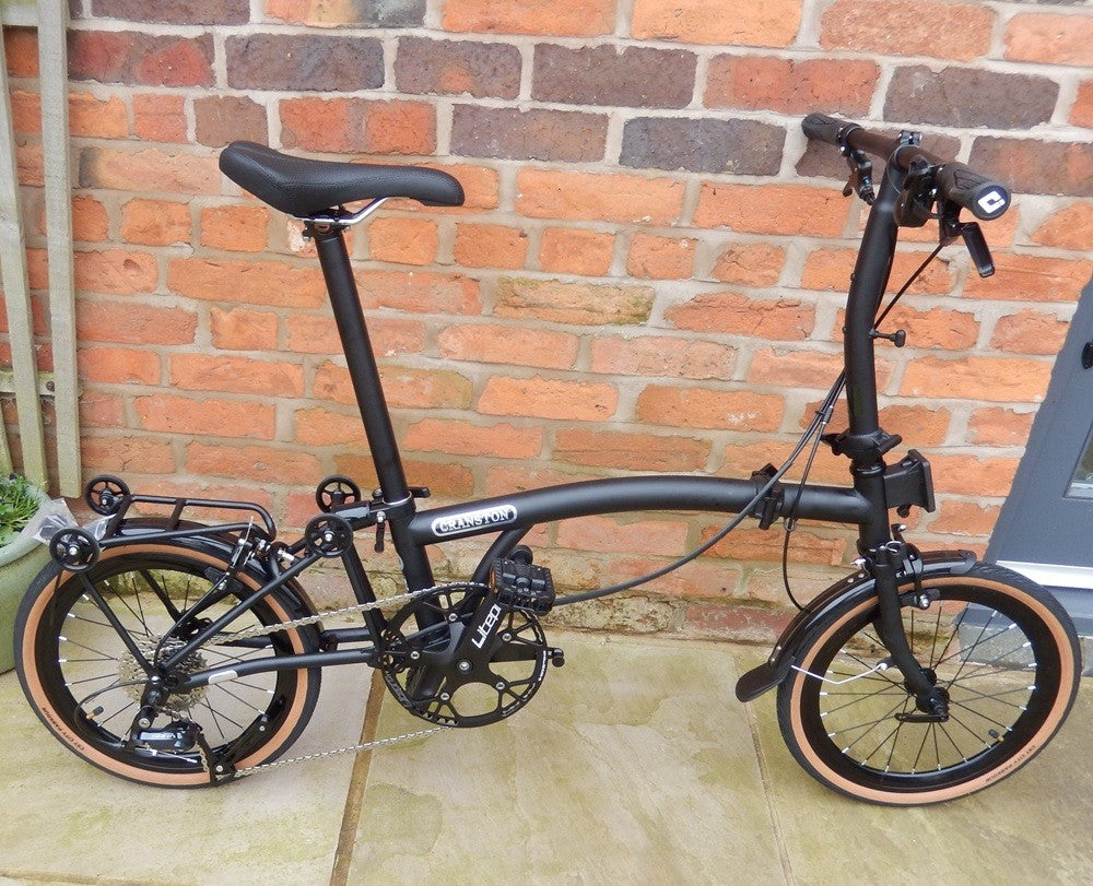 Cranston R9 Folding Bike Black 9 Speed Shimano 16" Wheels New Boxed Brand New!