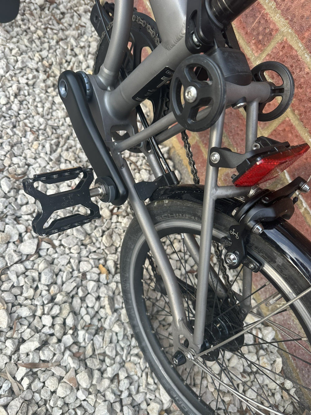 Brompton T Line M bar  4speed Extended Seatpost