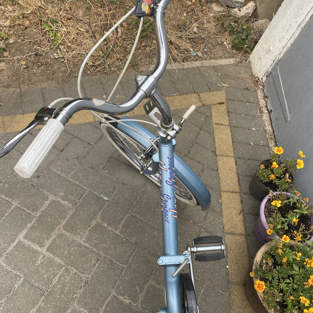 Vintage Hercules Compact folding bike Stowaway Shopper fold Raleigh Retro 1983