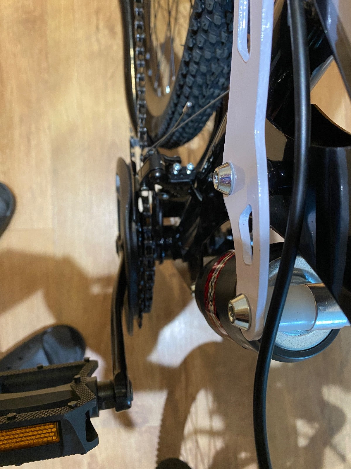 Amazon Folding mountain bike 3*7 speed Black