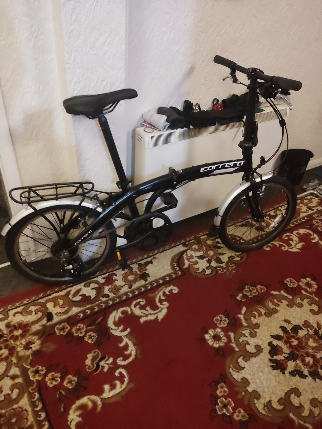 Carrera Intercity Folding Bike Black