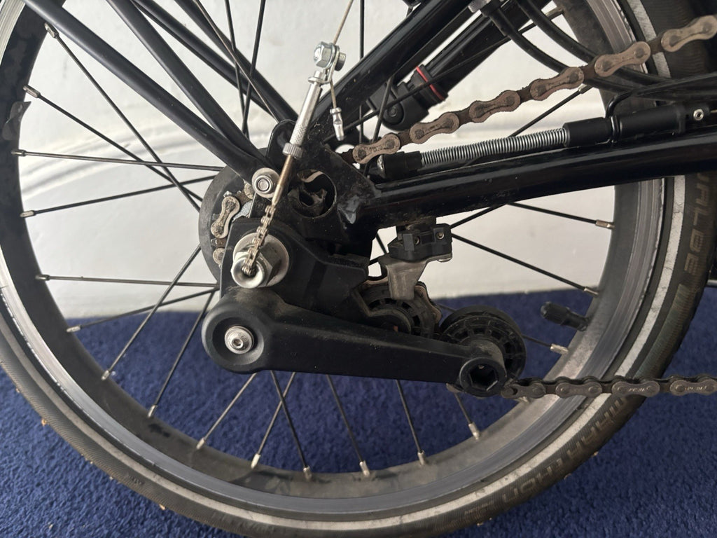 Brompton Folding Bike H6L Limited Edition Flame Lacquer  C-Line