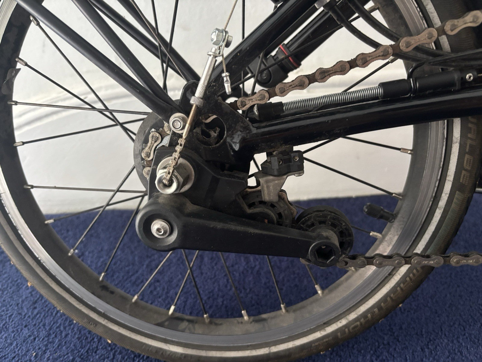 Brompton Folding Bike H6L Limited Edition Flame Lacquer  C-Line