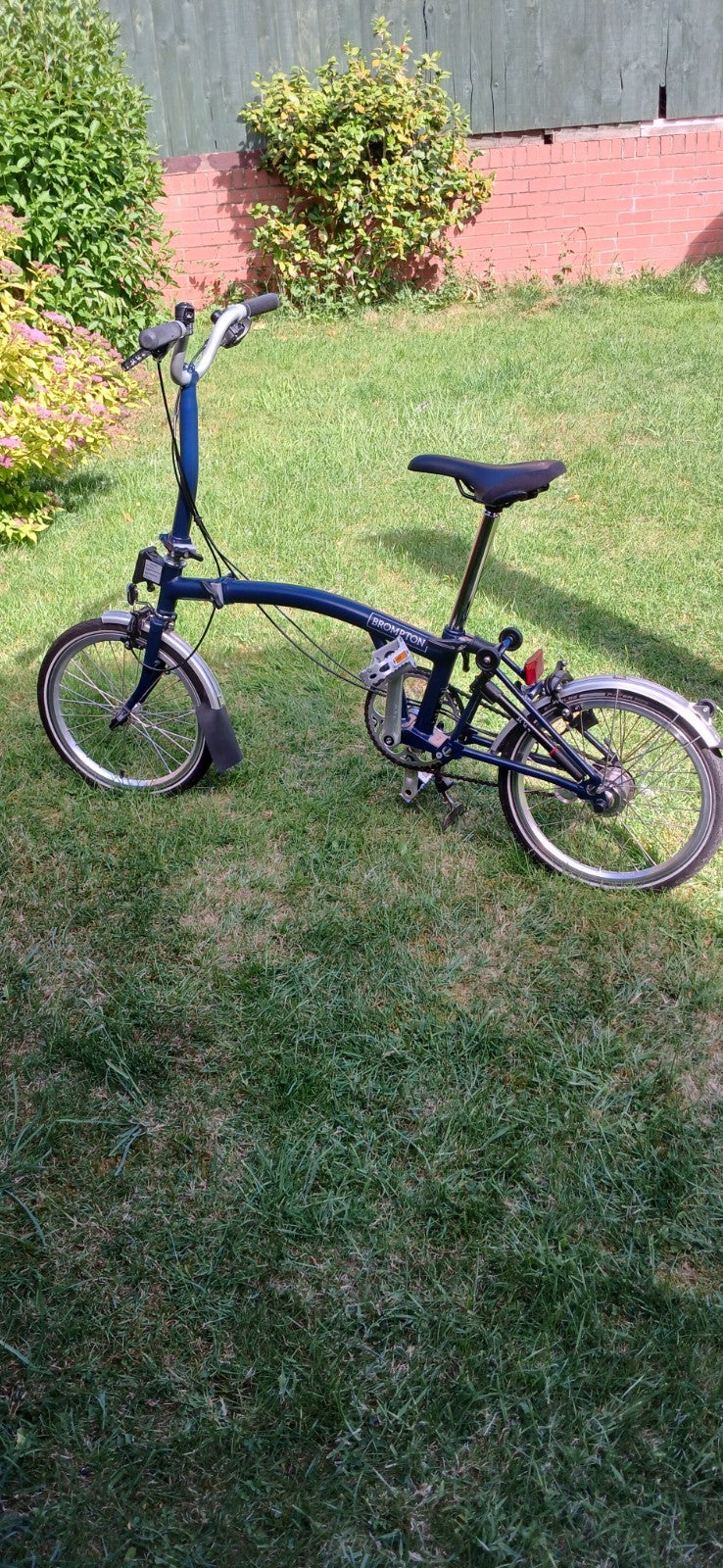 Brompton folding bike 3 speed