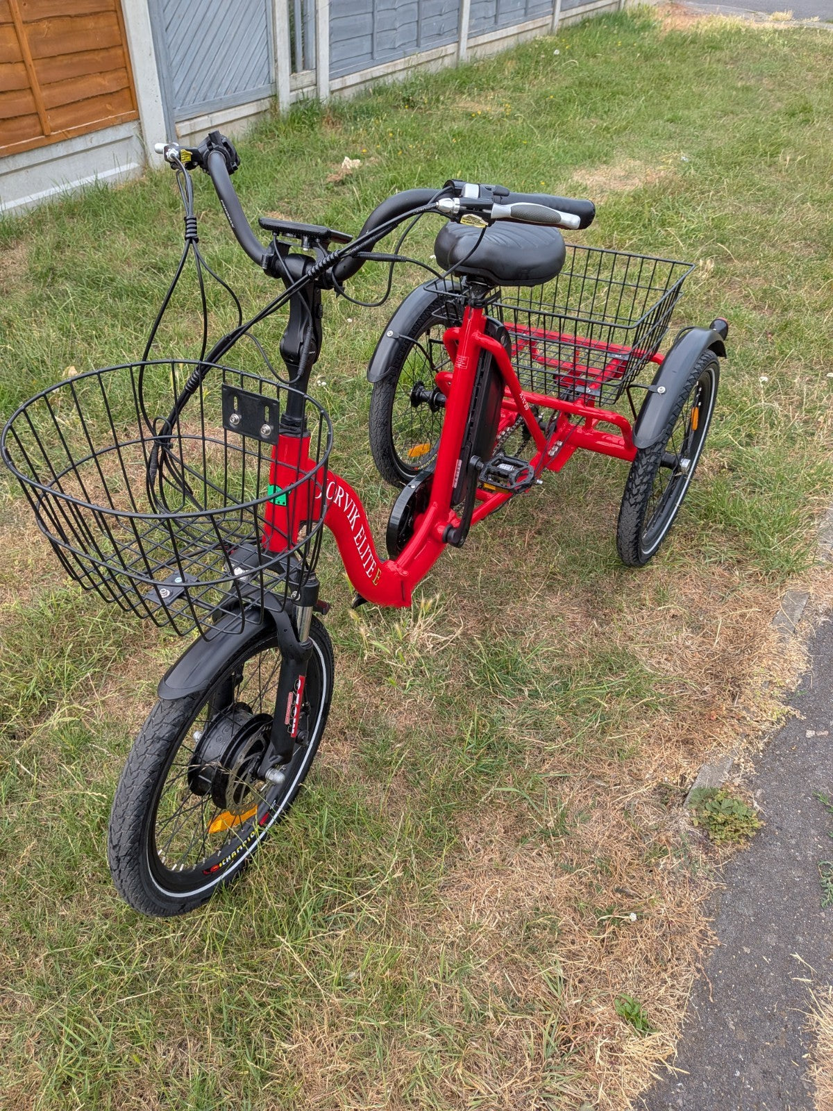 Jorvik JET-E Elite Folding Electric Tricycle,20" Wheels Excellent Condition