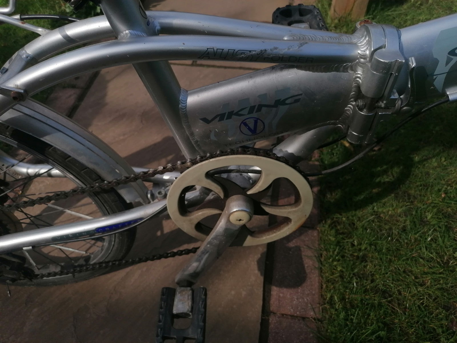 2  Viking Safari Native Folder SE , Alloy frame 20" 6-Speed Folding Bikes Silver