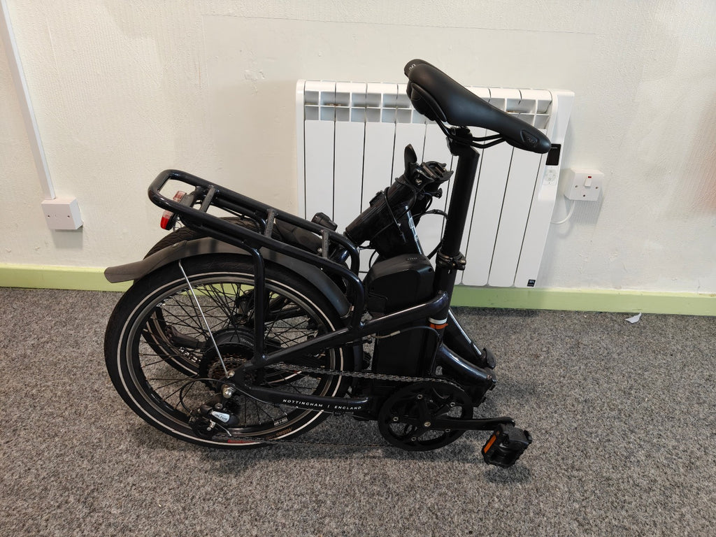 Raleigh Stow-E-Way Folding Bike - Dark Blue