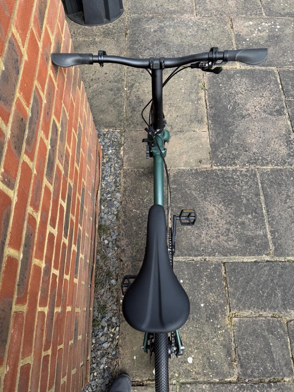Unused, Brompton G-Line Folding Bike, Large, Forest Green