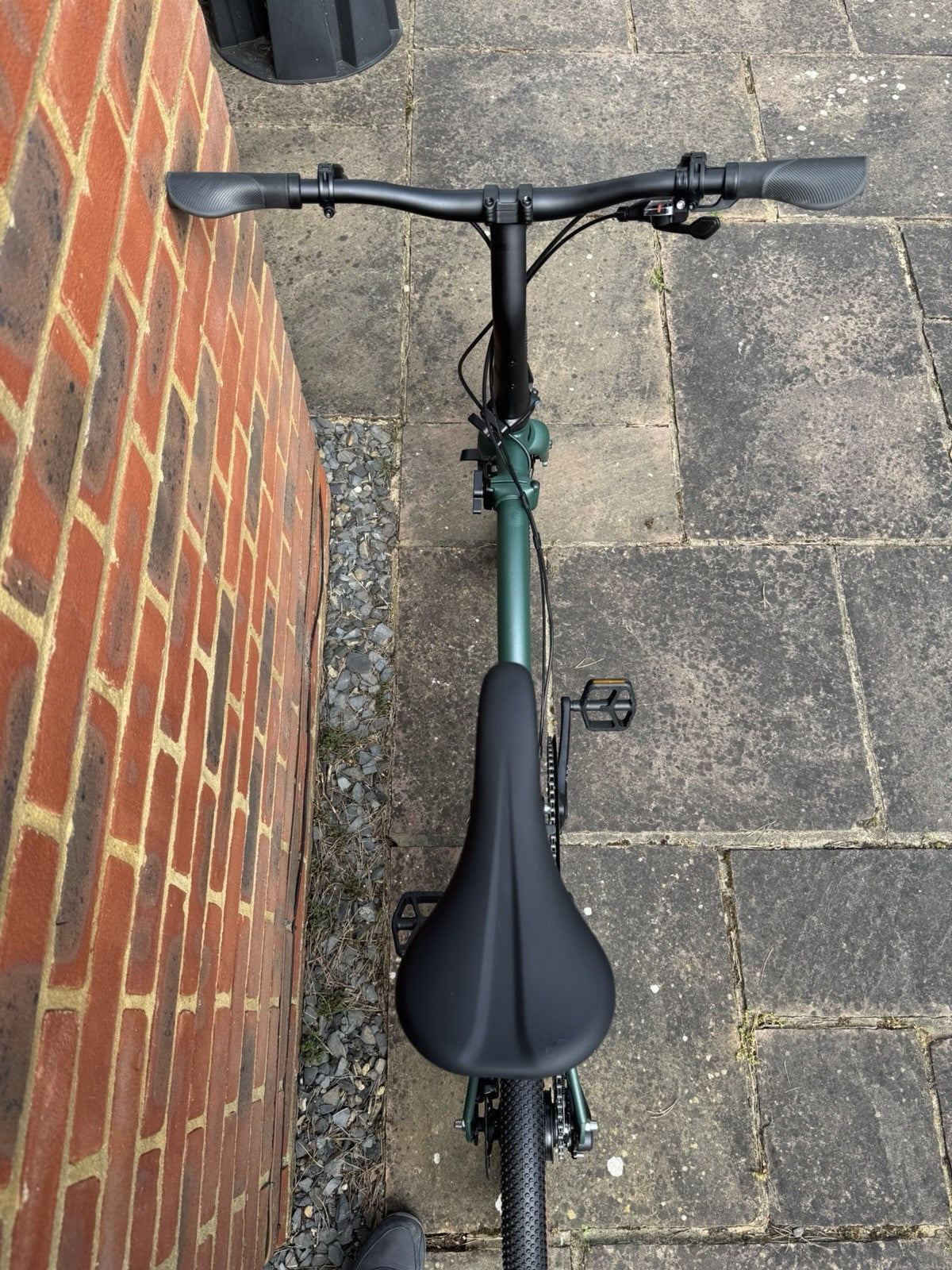 Unused, Brompton G-Line Folding Bike, Large, Forest Green