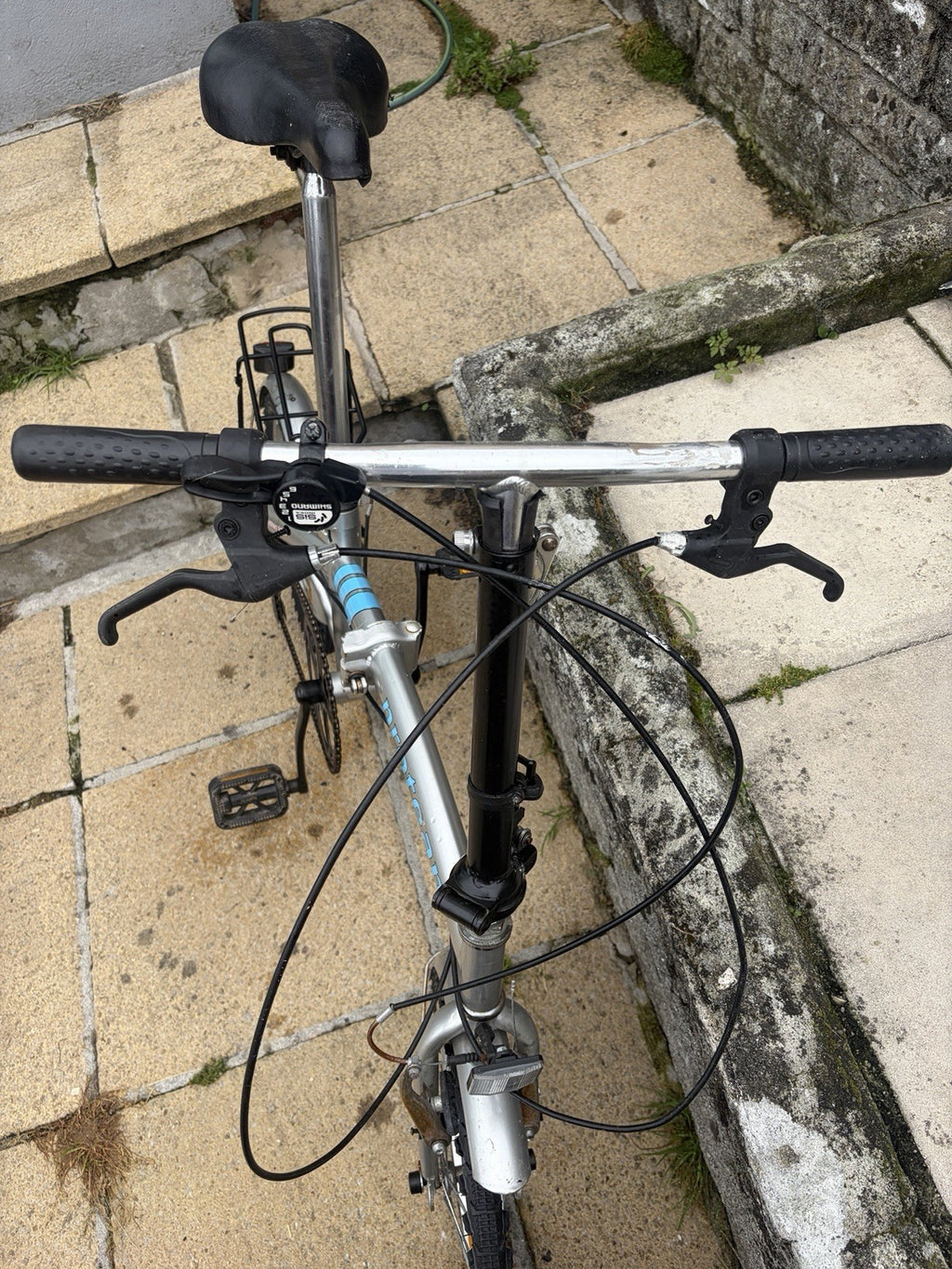 Proteam Folding Bike   6 shimano  gears  16' wheels' bicycle  fold up