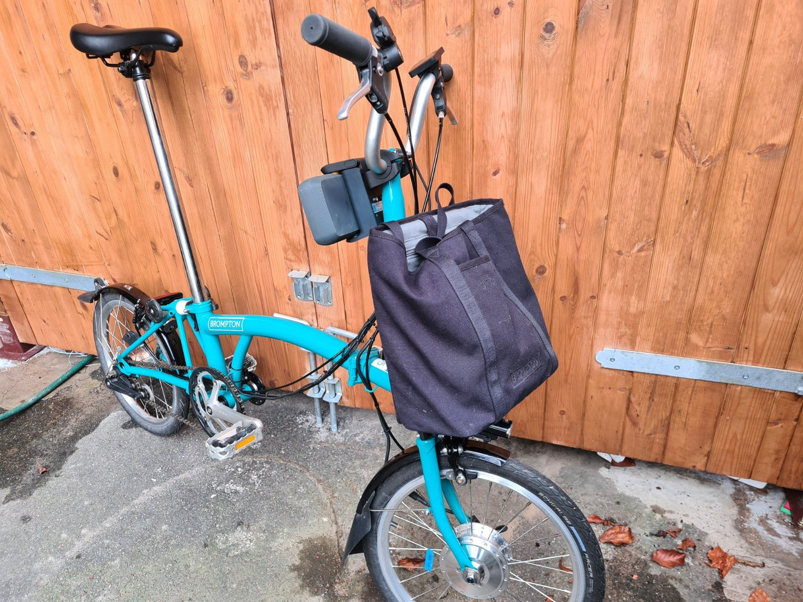 Brompton w/ Swytch kit B75 2021 250km Battery, lights And Bag + upgrades