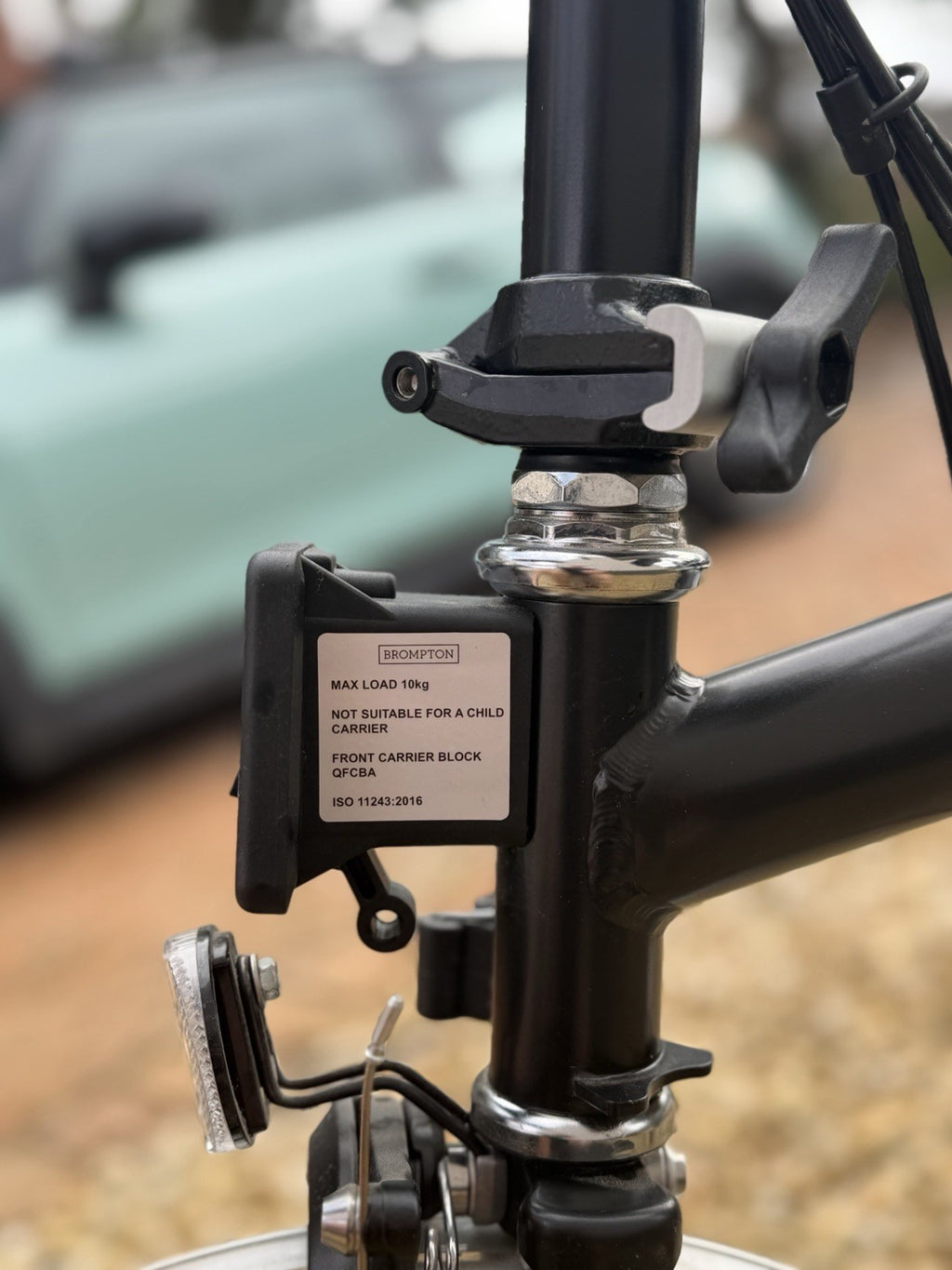 Brompton Folding Bike 6-Speed Black