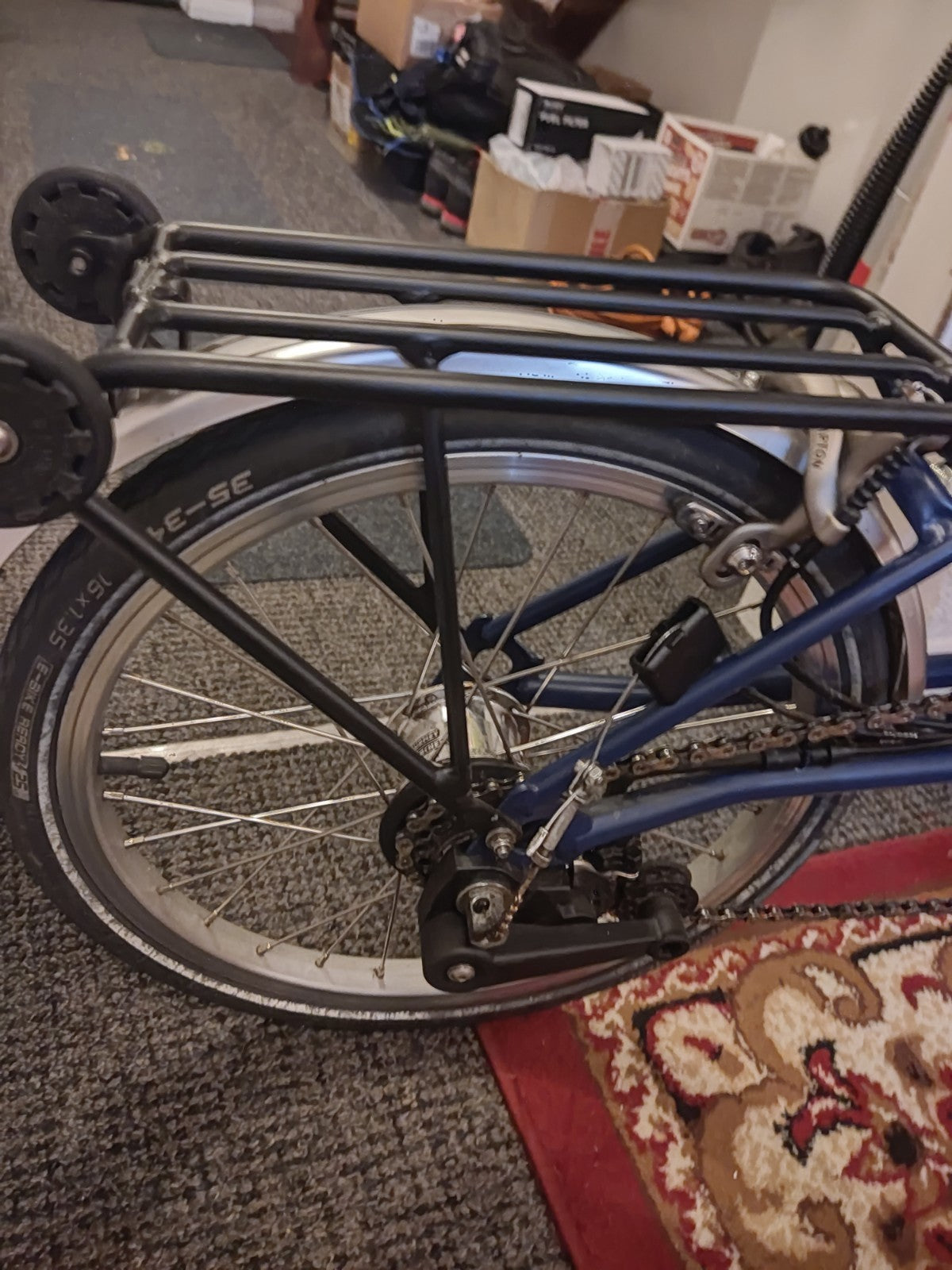 Folding Bike Brompton M6L Tempest Blue Folding Bike