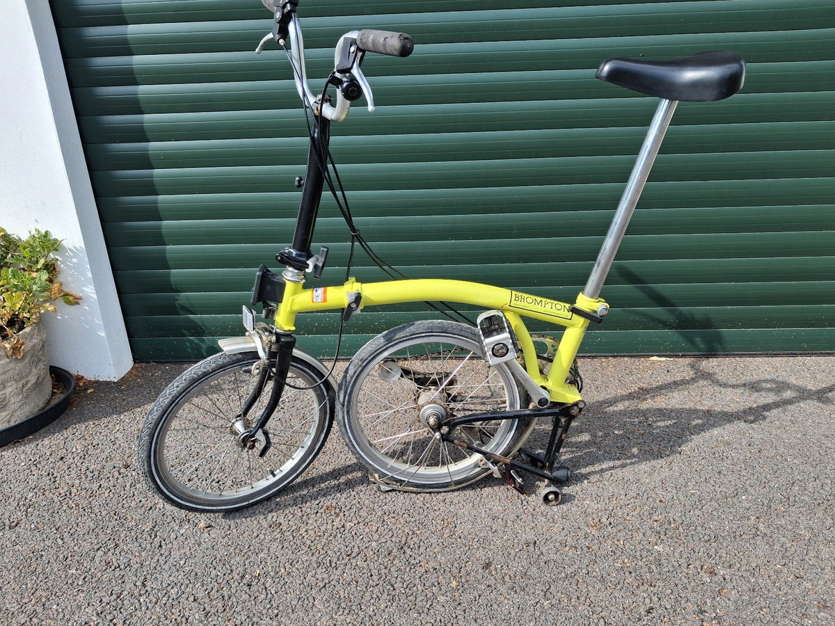 Brompton folding bike 3 speed
