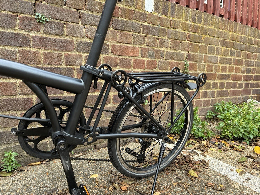 Brompton C line  Folding Bike 9 speed  16in Black 23cm