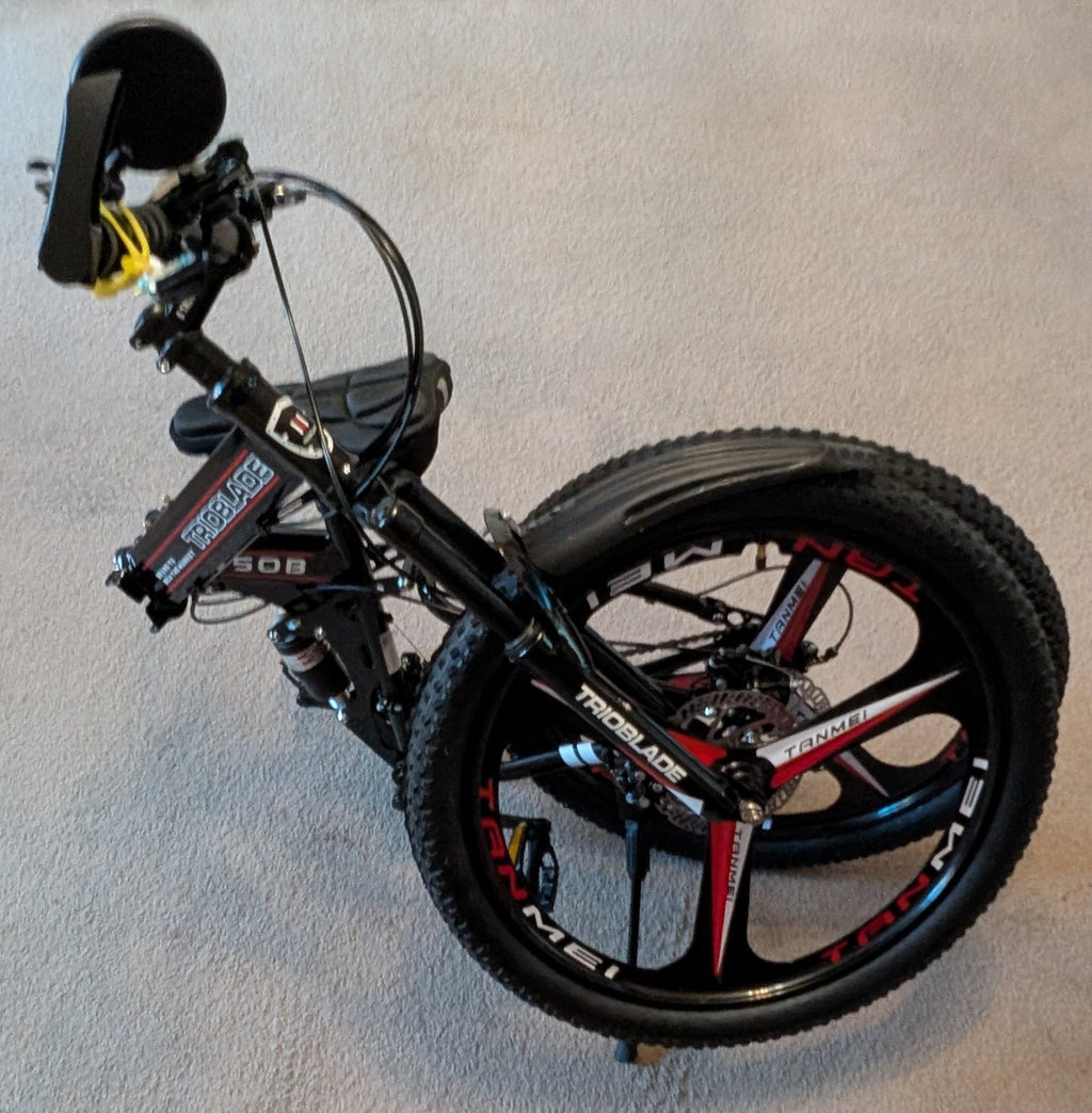 Trioblade Folding Mountain Bike 24-inch