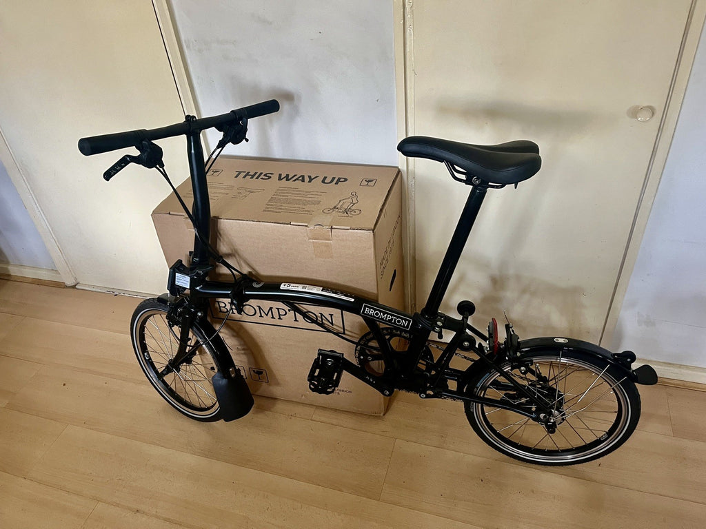 Brompton C Line Explore, 6-Speed, Black, Black Ed, Low Handlebar 2025