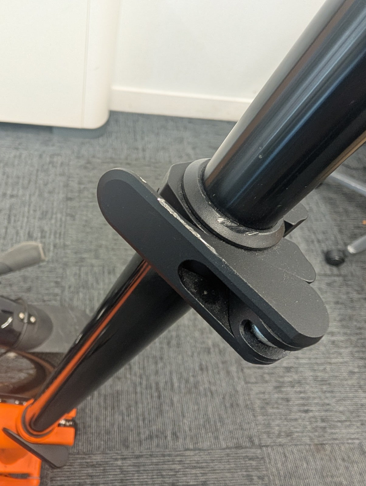 Brompton G Line 8-Speed Large Orange Excellent Condition