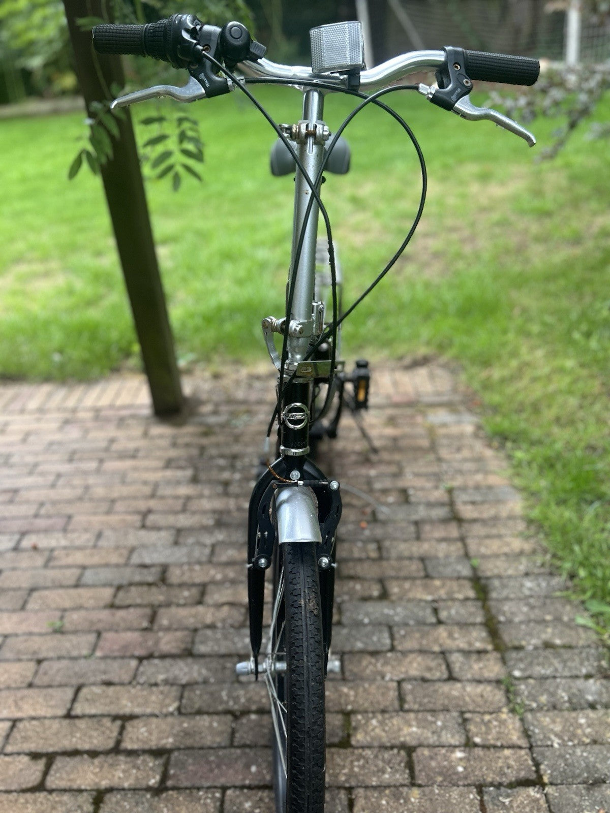2 x Urban Foldable Bikes - Black Frame Good Condition - Shimano Gears and Brakes
