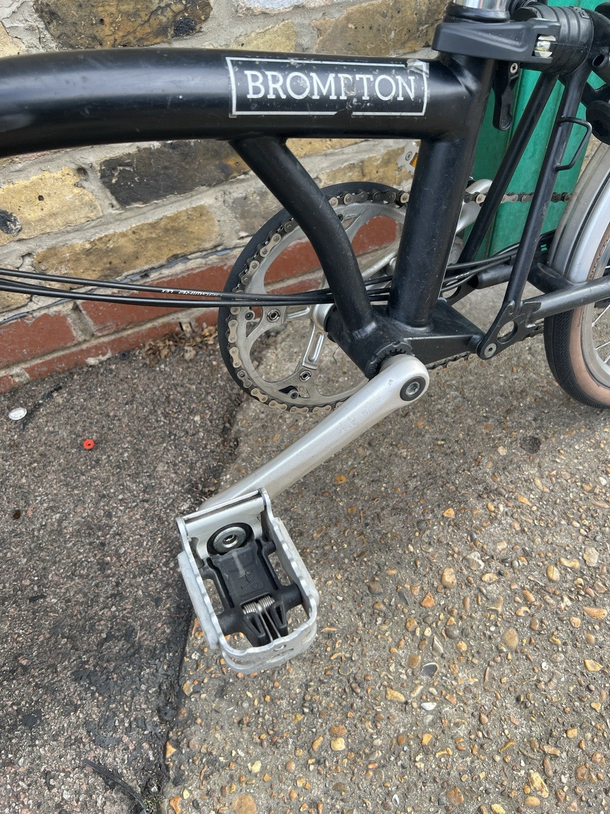 Brompton Folding Bike 6-Speed Black