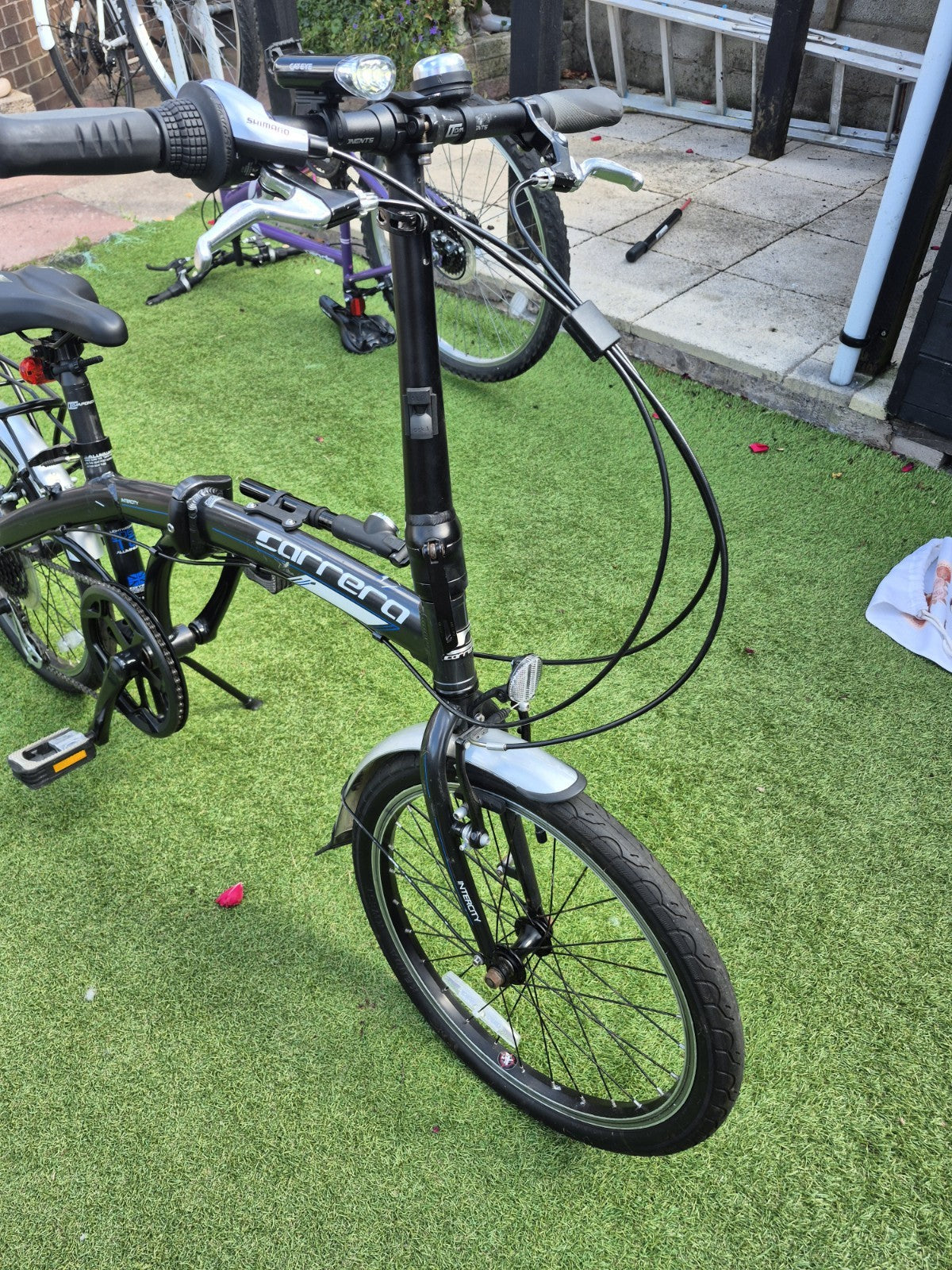 Carrera Intercity Folding Bike 20" Wheel Commuter Bicycle - Great Working Order