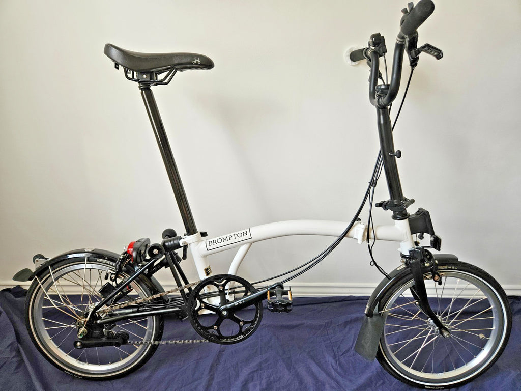 Brompton M6L - 6 Speed - C Line - Mid- White