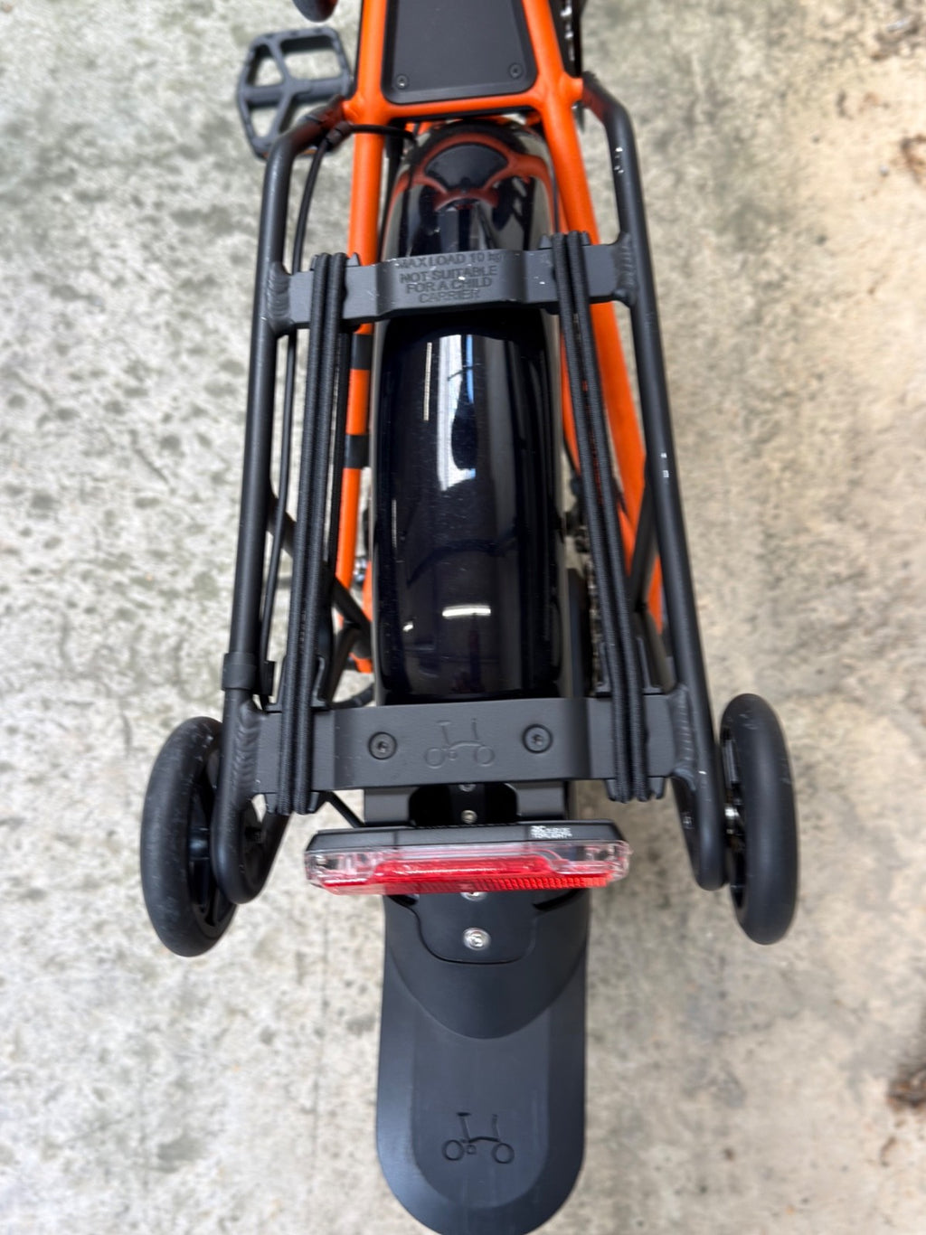 Brompton G Line - 4 SPEED  and extras package Size Large - Adventure Orange