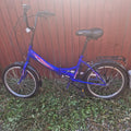 Aist Smart 20 2.0 Folding Bike 20 Inch Wheels 7 Speed Blue Used Good