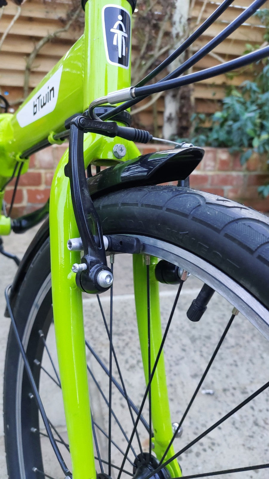 Btwin Hoptown 7speed folding bicycles