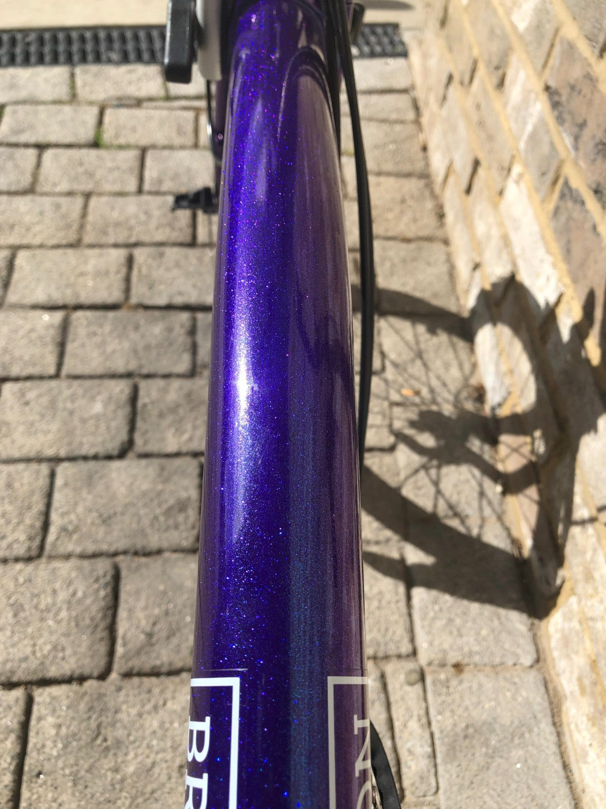 Brompton Metallic Purple M6L - SUPER RARE - WORLDWIDE SHIPPING - A+ Condition
