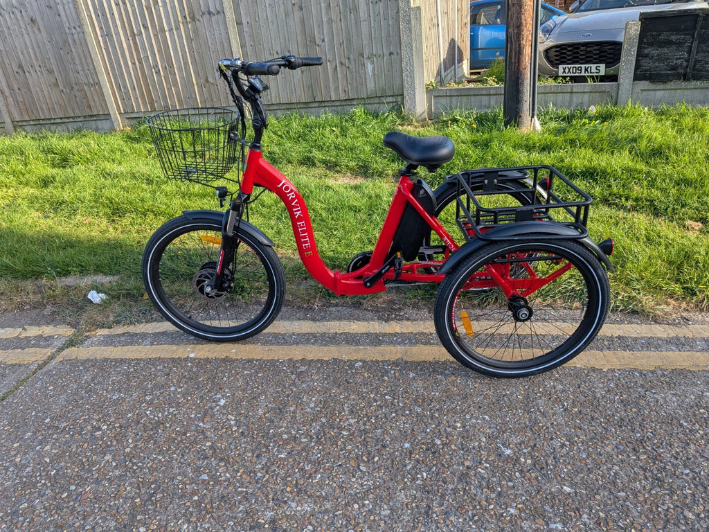 Jorvik Jet E 24 Folding Electric Tricycle, BRAND NEW!,24" WHEELS, DELIVERY POSS.