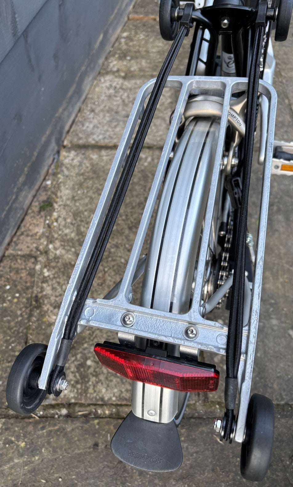 Brompton P6R folding bicycle Touring - C Line Equivalent in Black - Hardly Used
