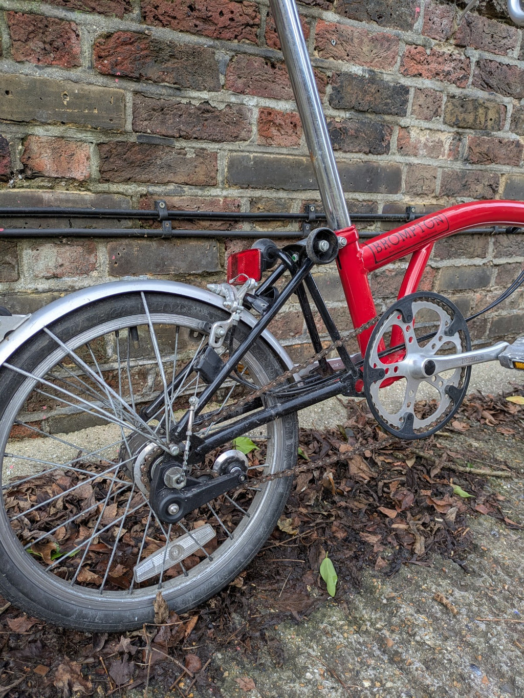 Brompton L3, 1997, Folding Bike, Excellent Condition, Red, Sturmey Archer