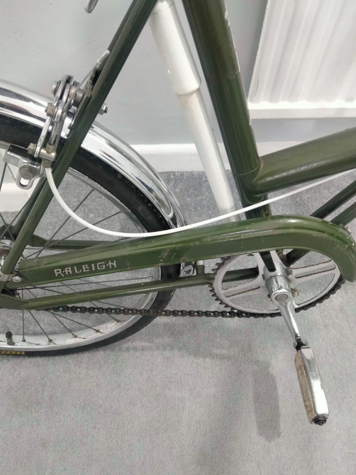 raleigh stowaway folding bike