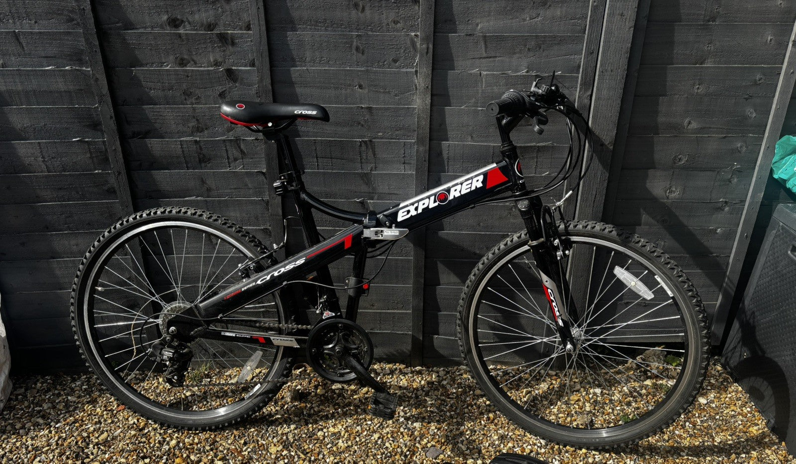 Cross Explorer 26" Wheel Size Unisex Folding Mountain Bike