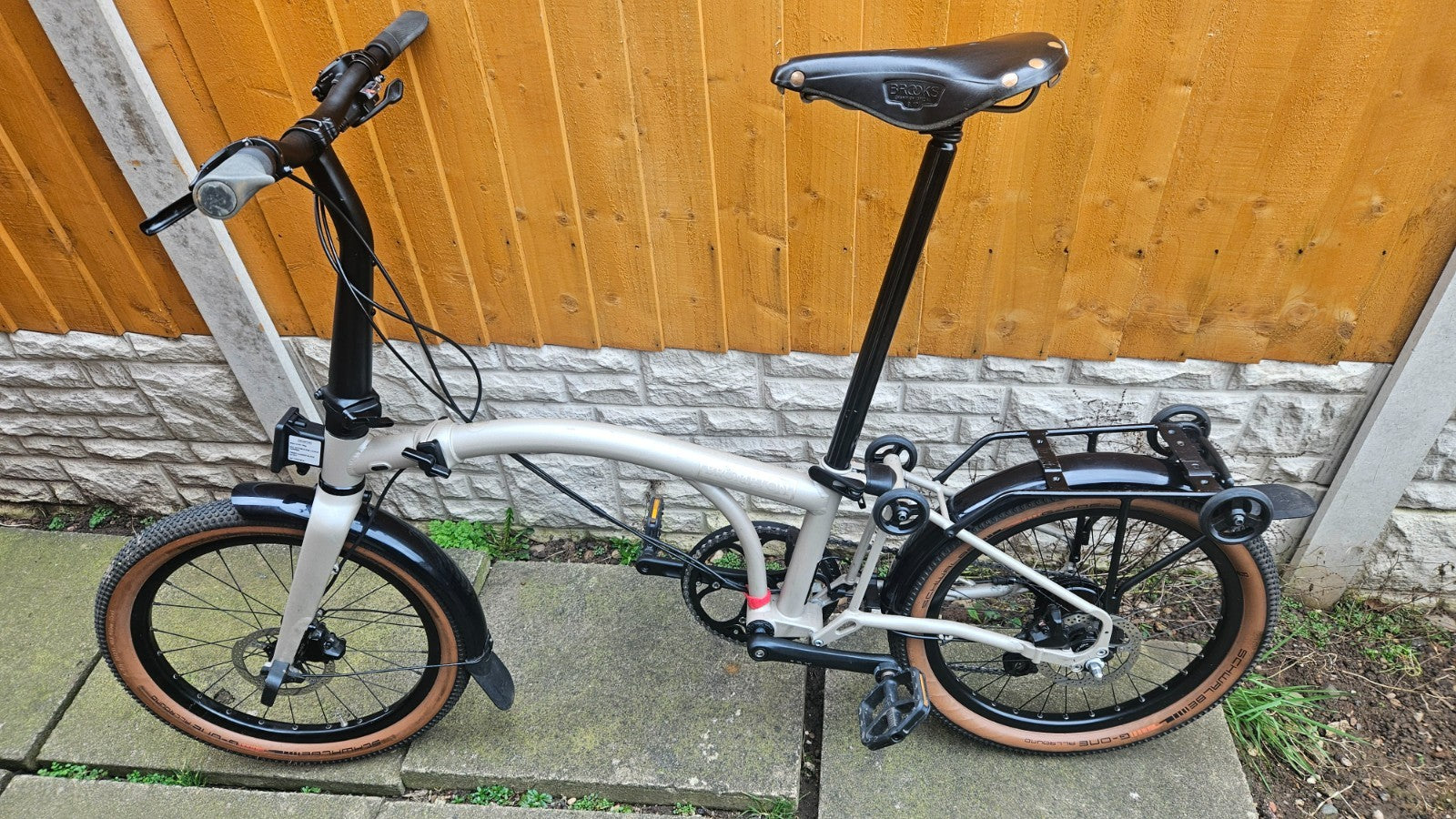Brompton G Line size S traildust white