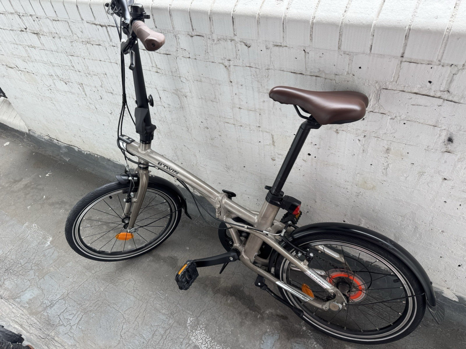 Fold Up Btwin Bike