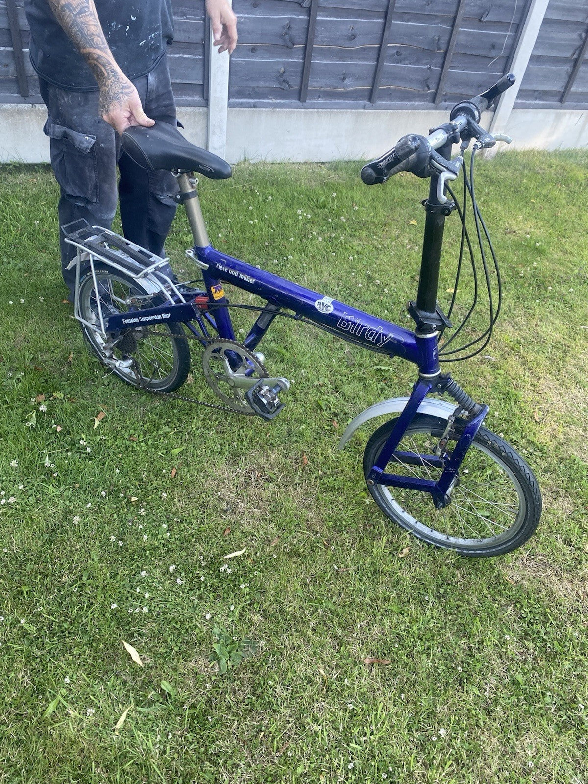 Riese and Müller Birdy Folding Bike, 21 Speed