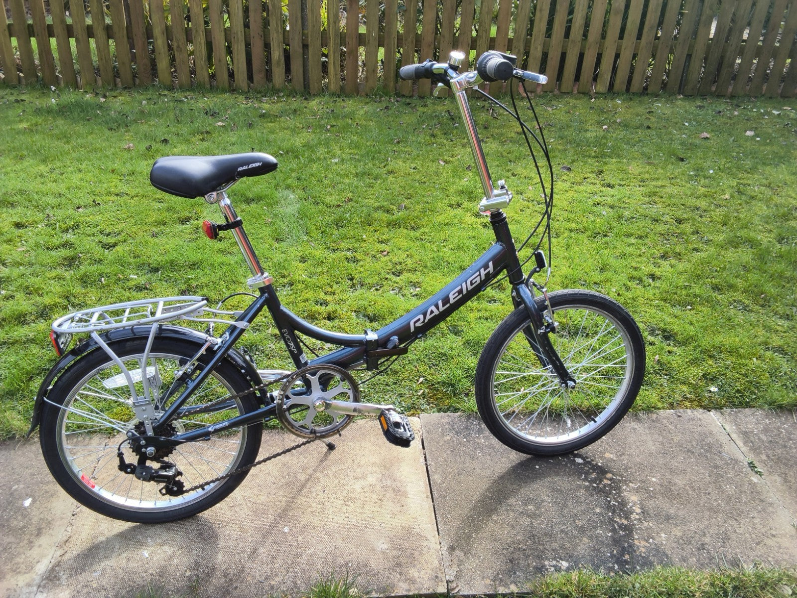 Raleigh EV07SP Folding Bicycle 20" Wheels, Unisex, Working Order