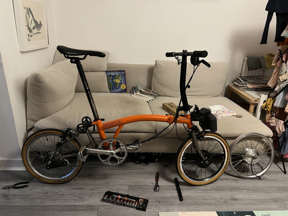 Swytch wheel for Brompton