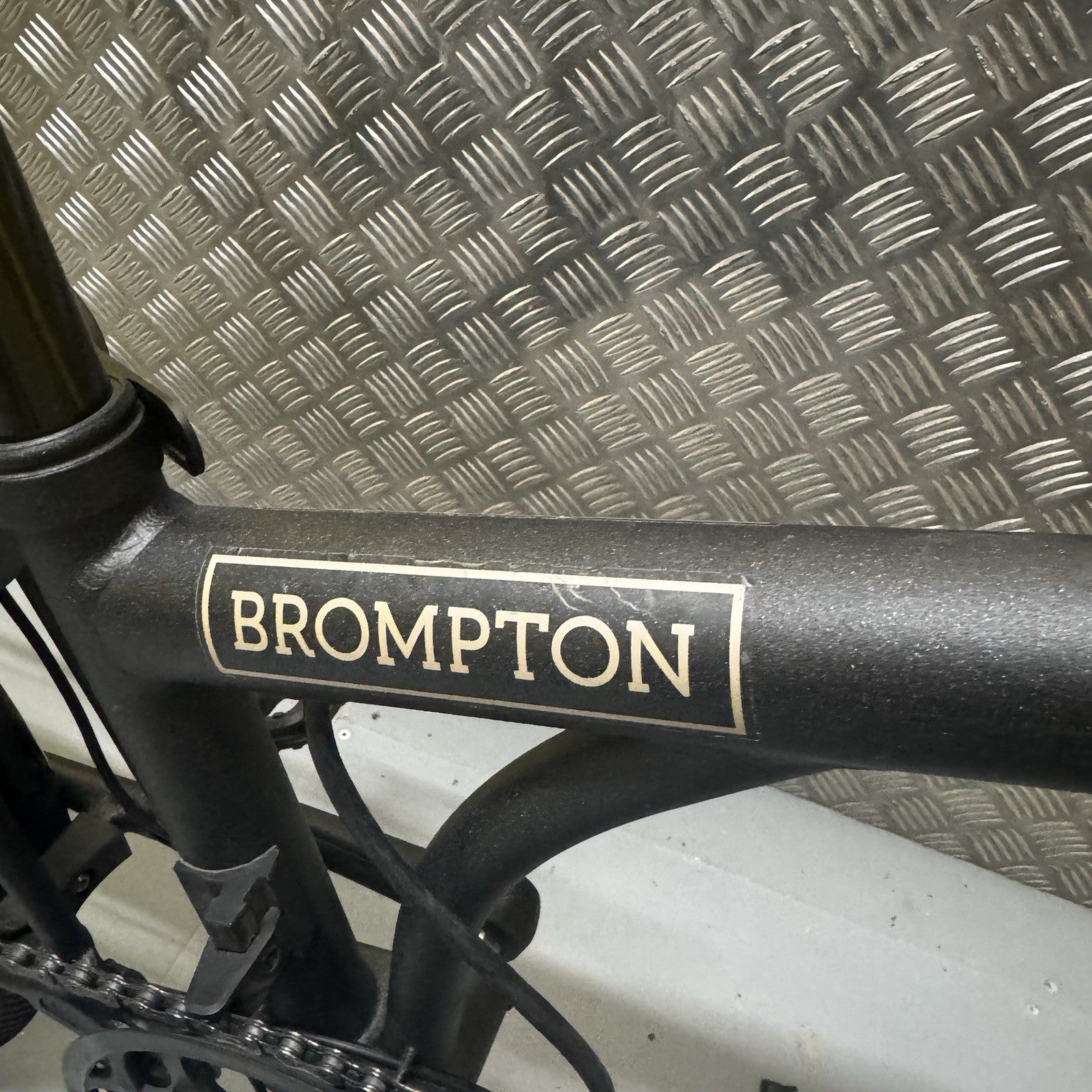 Brompton G Line 4 Speed Space Black Folding Bike