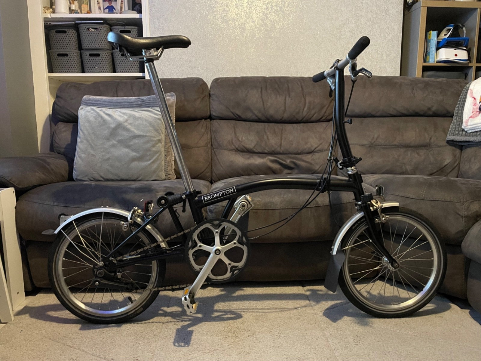 Brompton S2l Folding Bike - Black