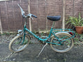 Retro Vintage 3 Speed Folding Shopper Bike Cycle - 20" Wheel