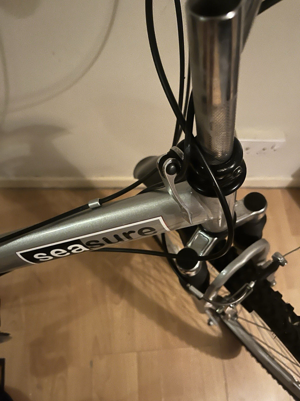 Seasure full size folding bike