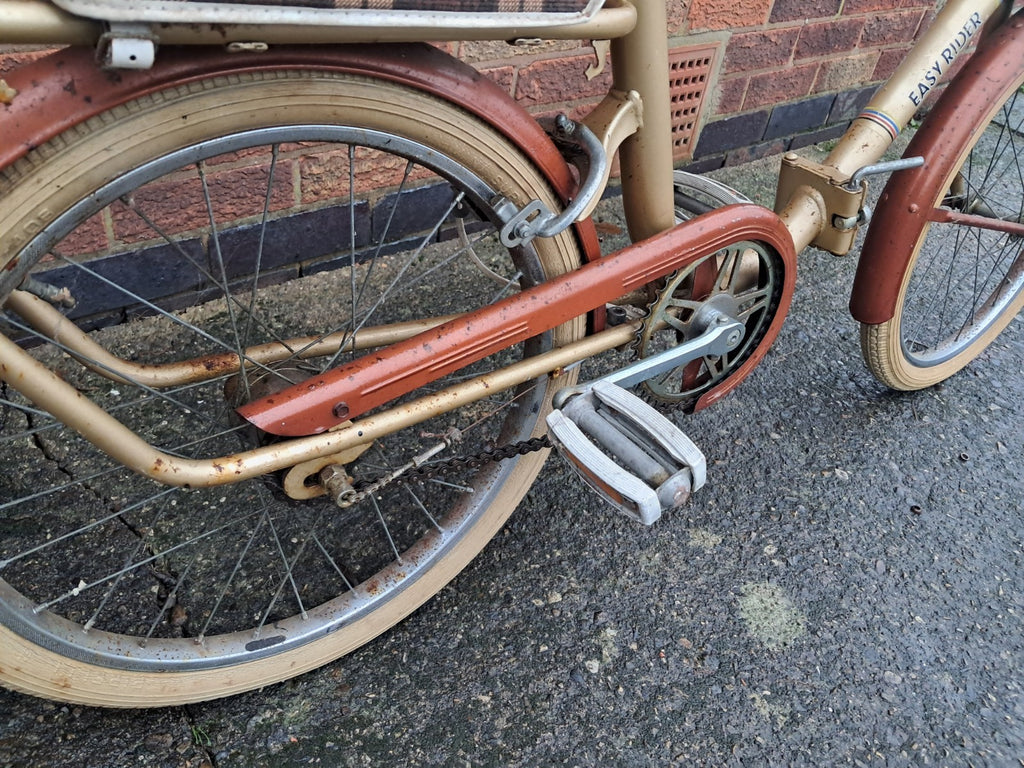 Adults Retro 1979  Easy rider folding cycle 20inch Wheels, Shopper Style