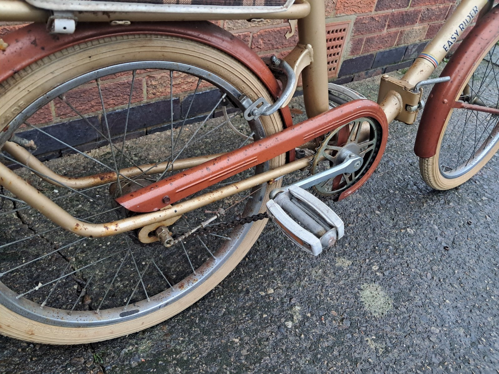 Adults Retro 1979  Easy rider folding cycle 20inch Wheels, Shopper Style