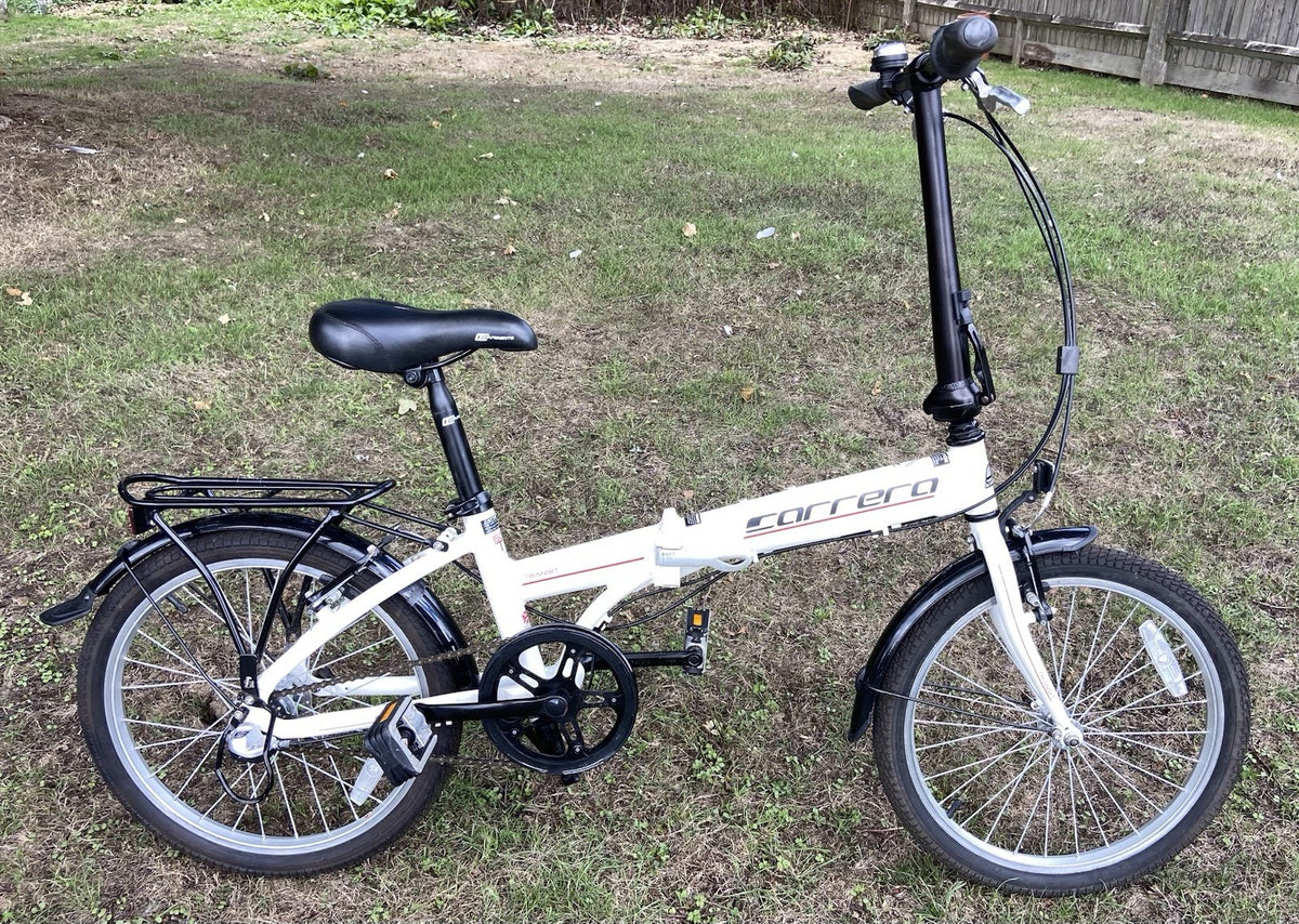 Carrera Transit Folding Bike-Alloy Frame-20” Wheels -Ex Condition-Hardly Used