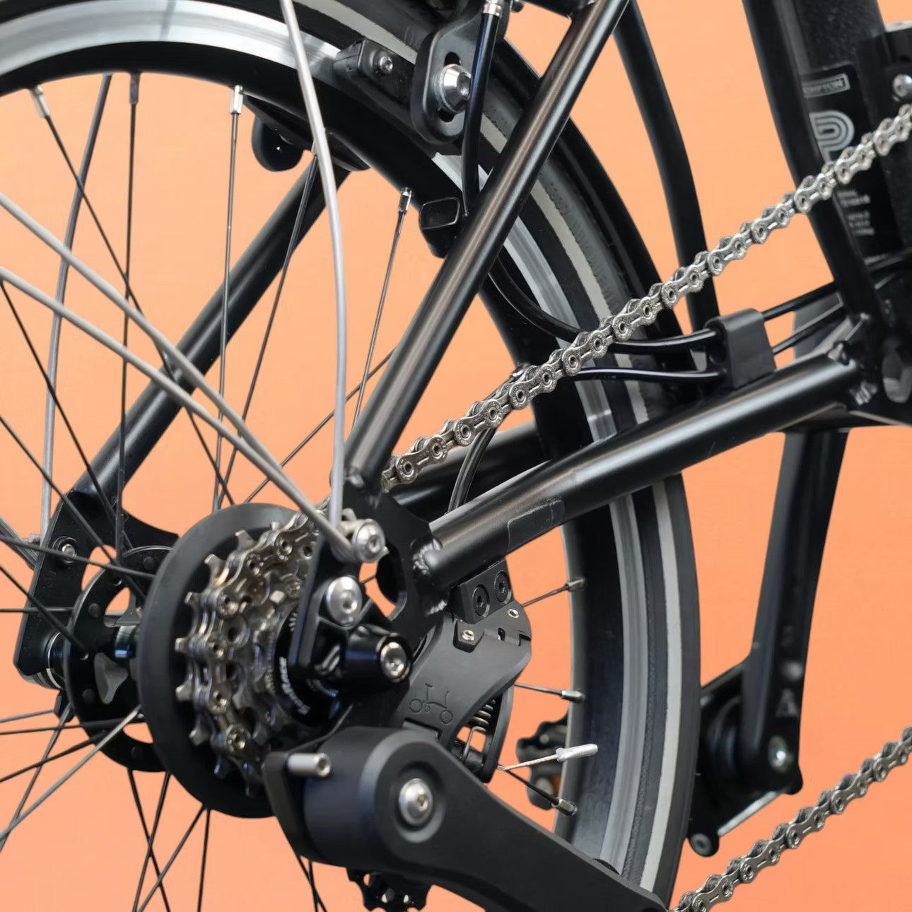Brompton P Line Urban - Midnight Black