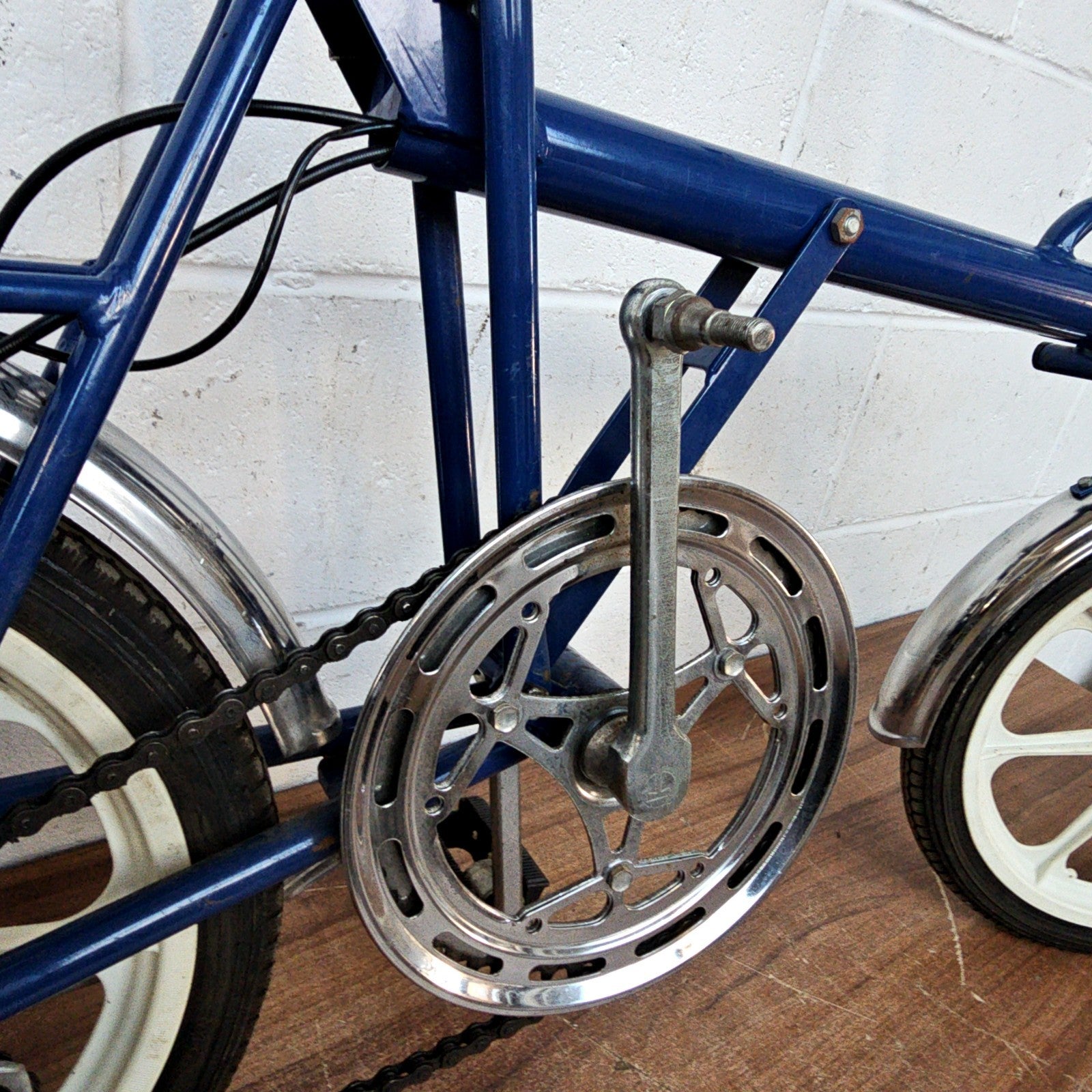 Vintage Di-Blasi Folding Bike 16” Nylon Wheels Early Model Rare Collector’s